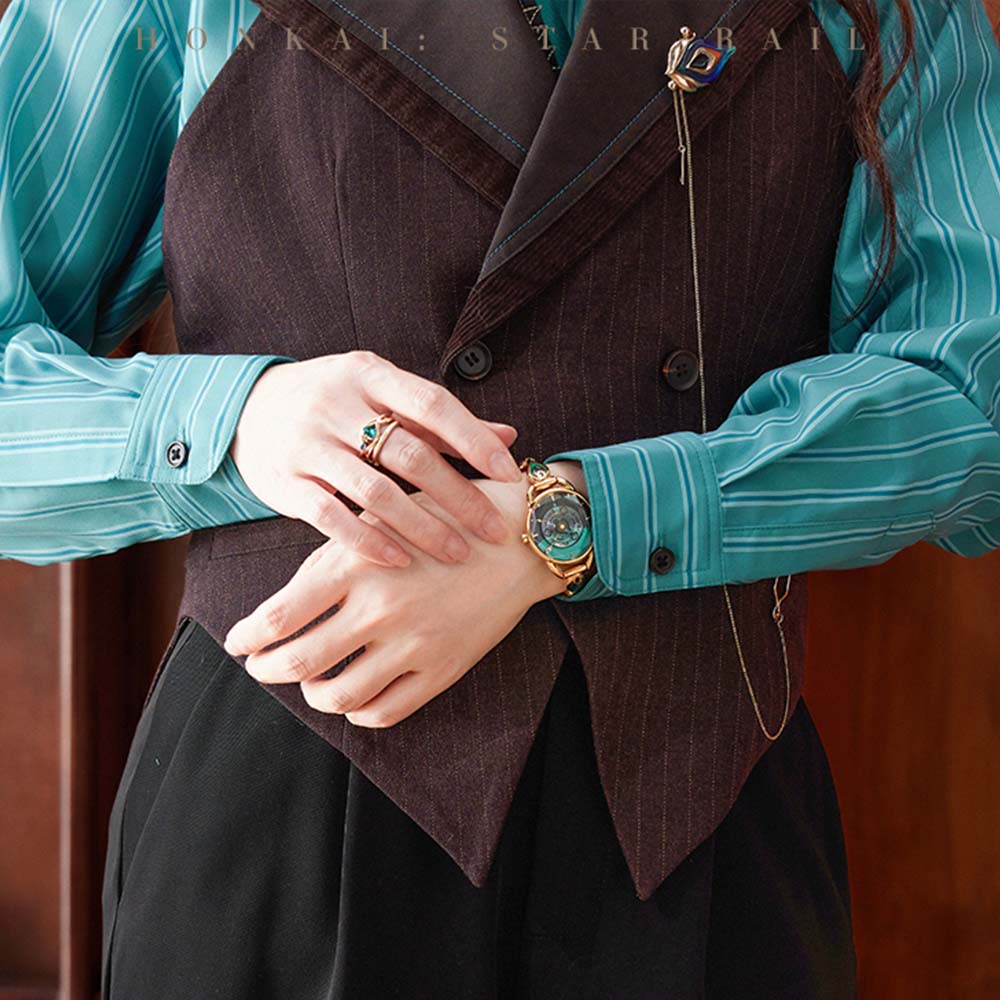 Aventurine Impression Series Ring Set