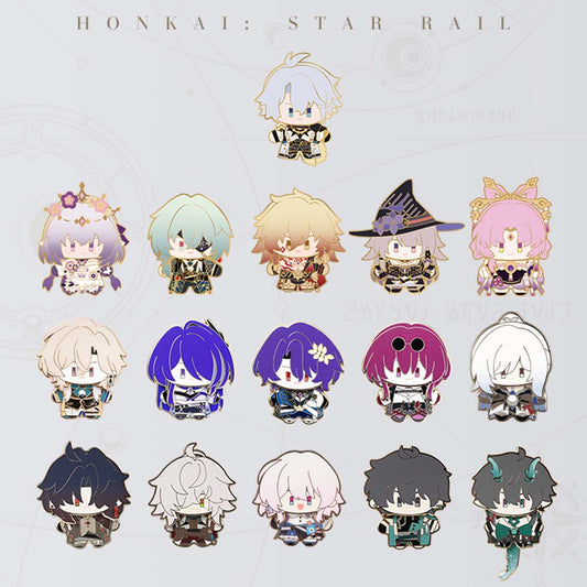 Q version Happy Shake Badge