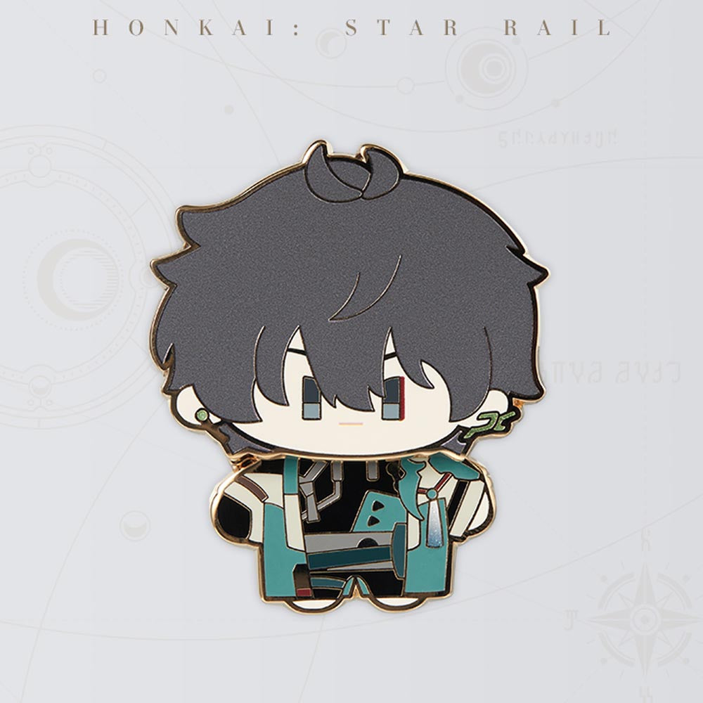 Q version Happy Shake Badge