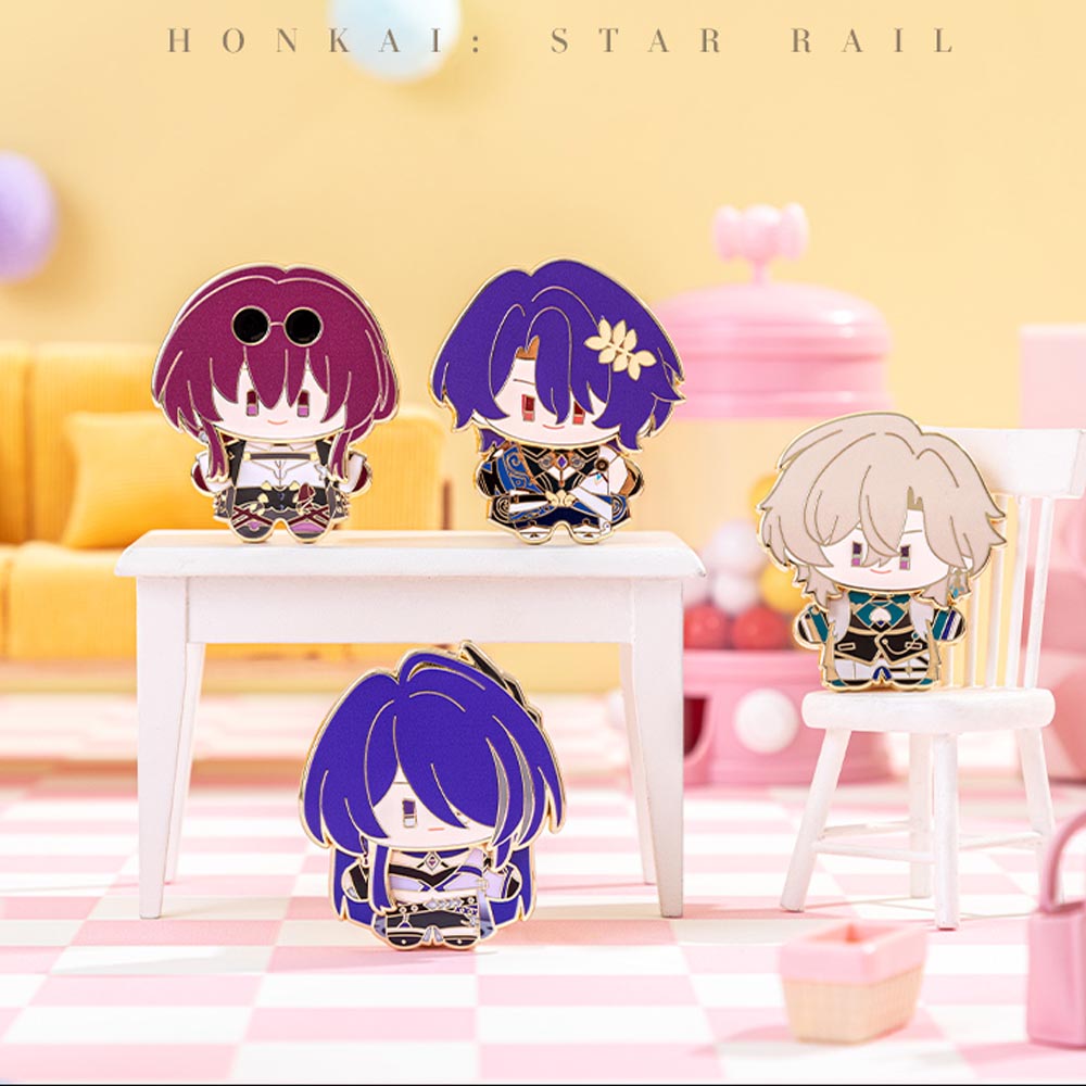 Q version Happy Shake Badge