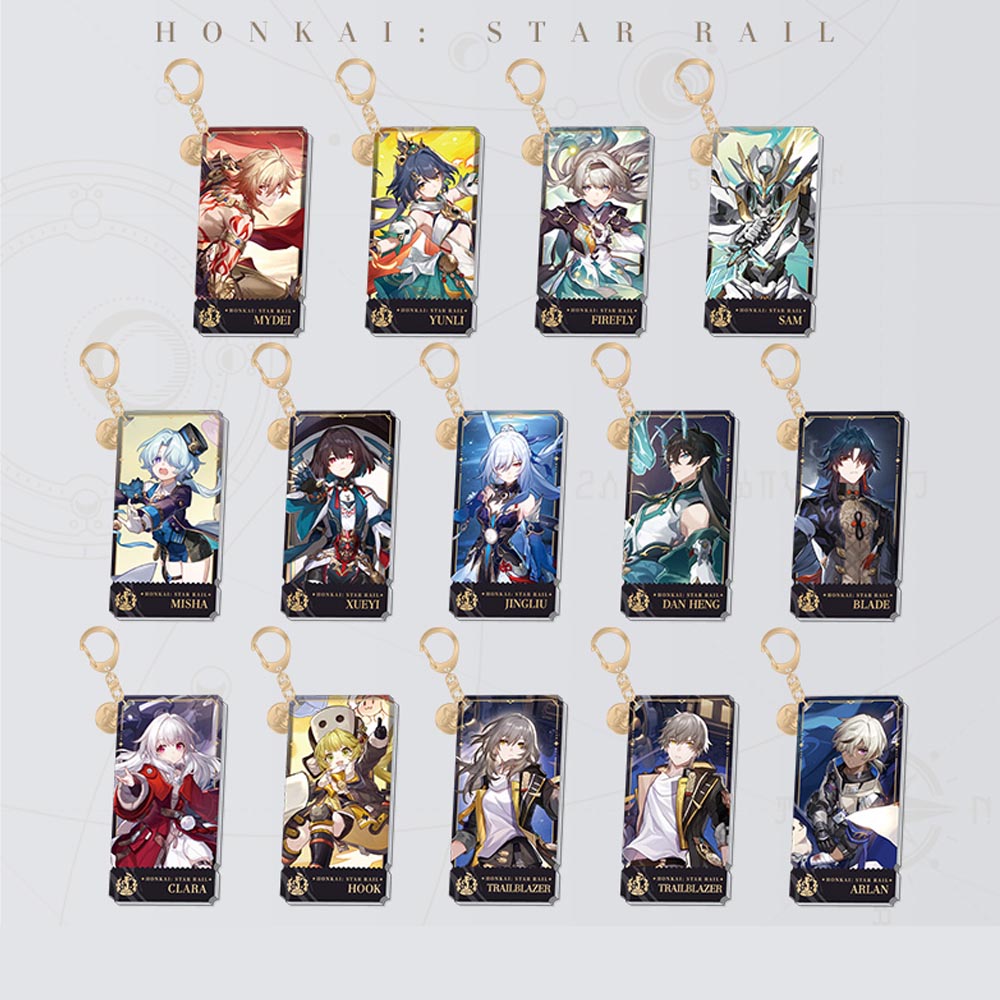 Destruction Path Character Keychain