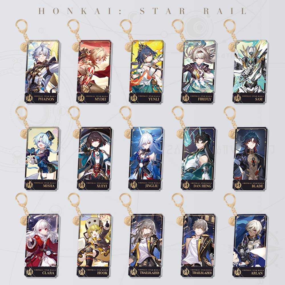 Destruction Path Character Keychain