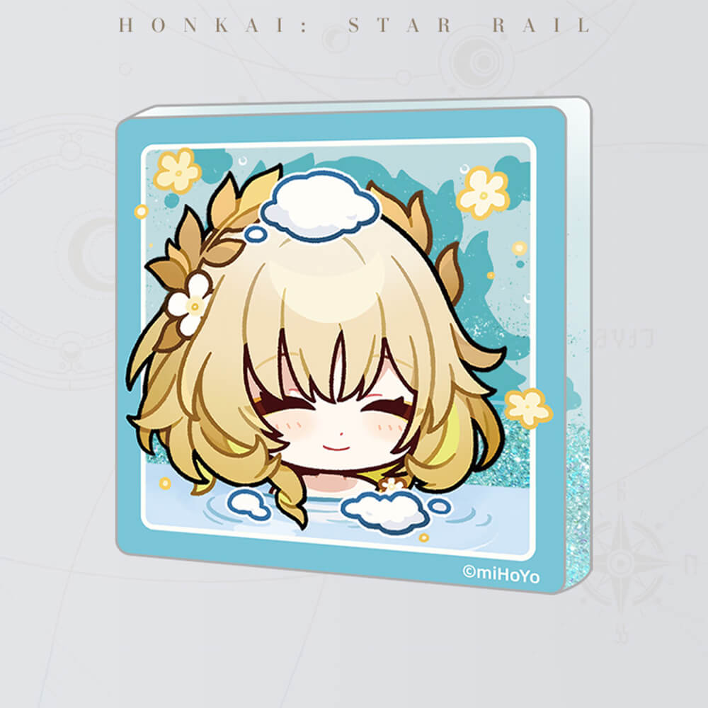 Acrylic Quicksand Fridge Magnet