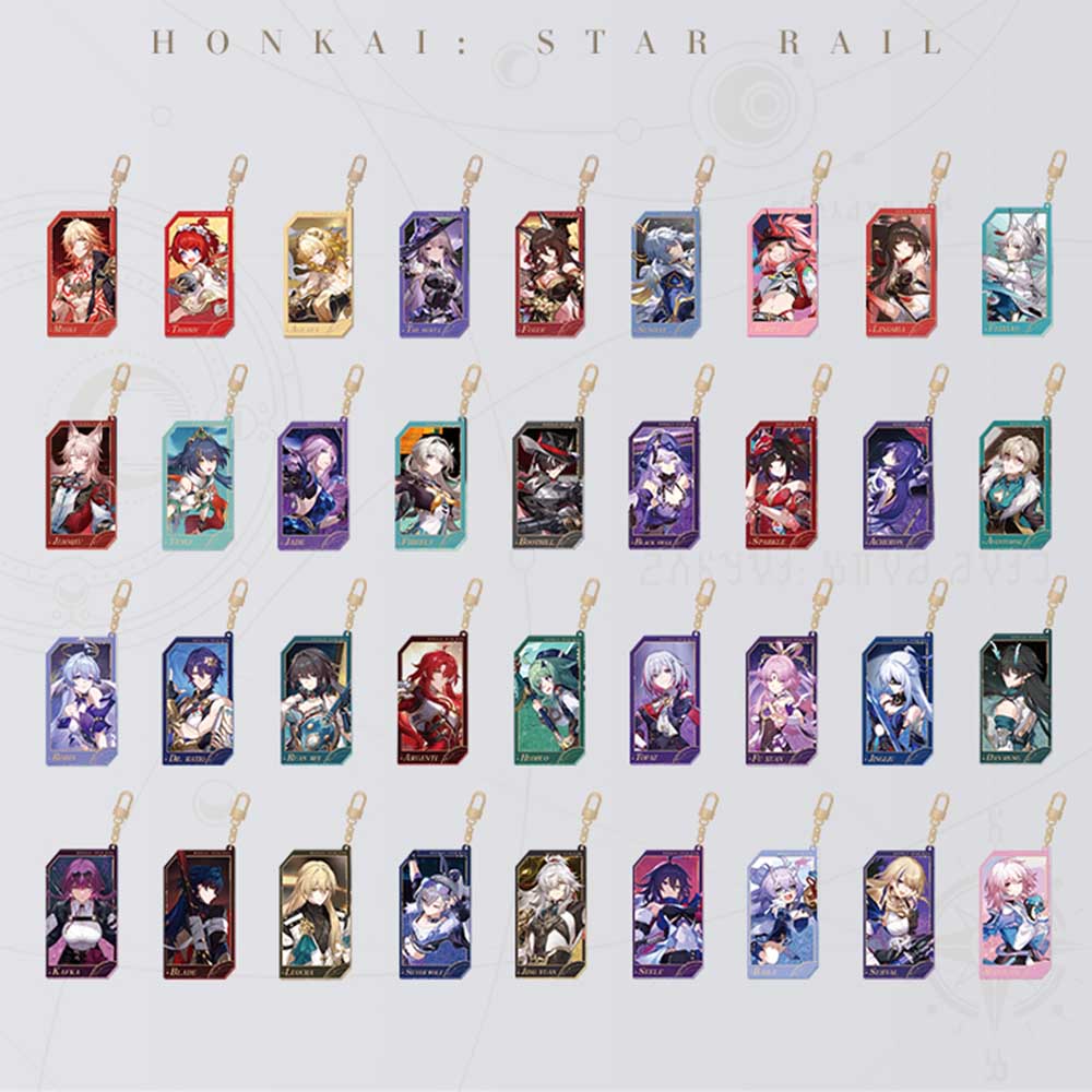 All-Stars Invite Series Acrylic Quicksand Pendant