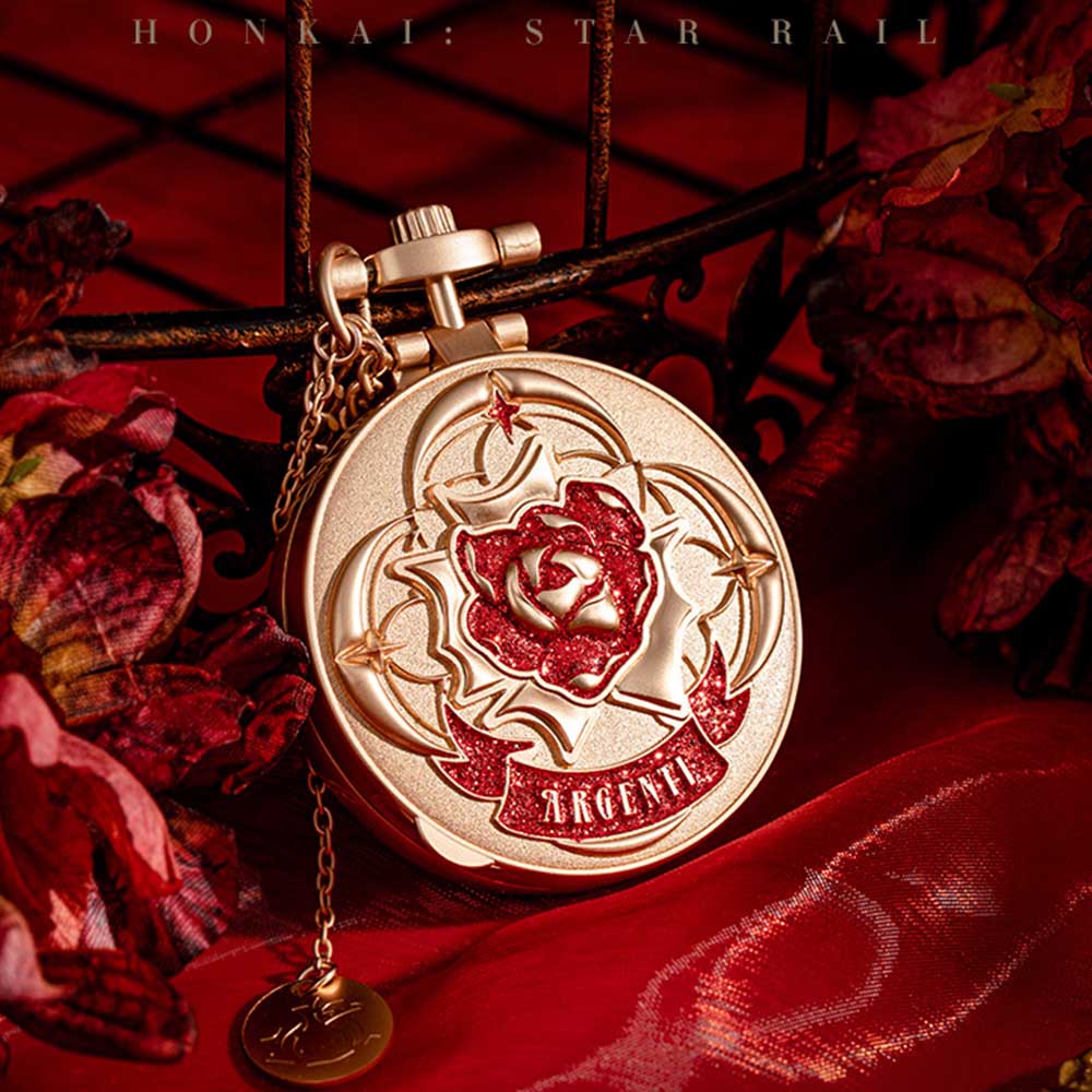 Pearless Beauty Imitation Pocket Watch Pendant