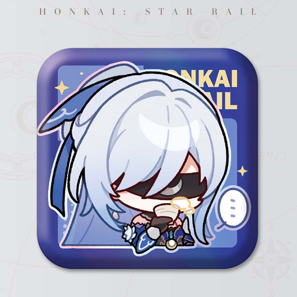 Square Cartoon Badges