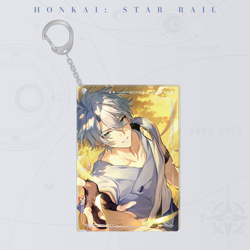 Light Cone Acrylic Keychain