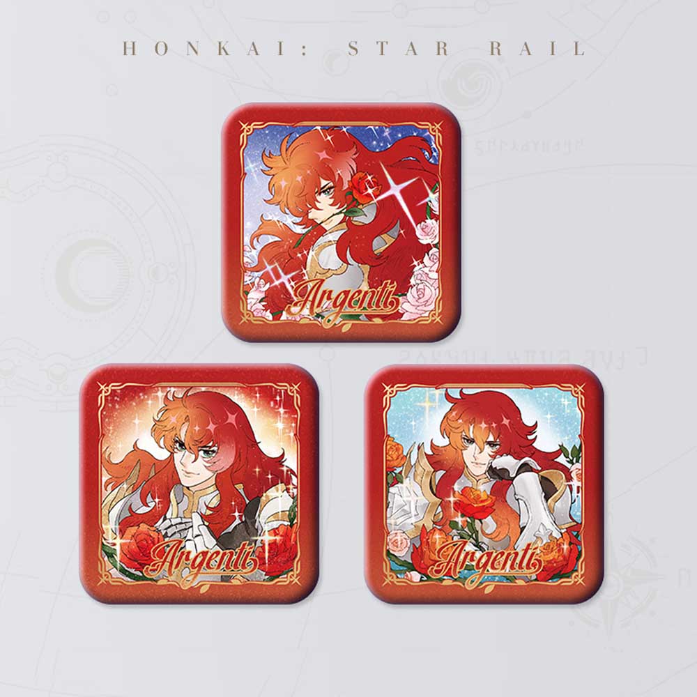 Honkai Star Rail Pearless Beauty Series Tinplate Badges – Honkai Shop