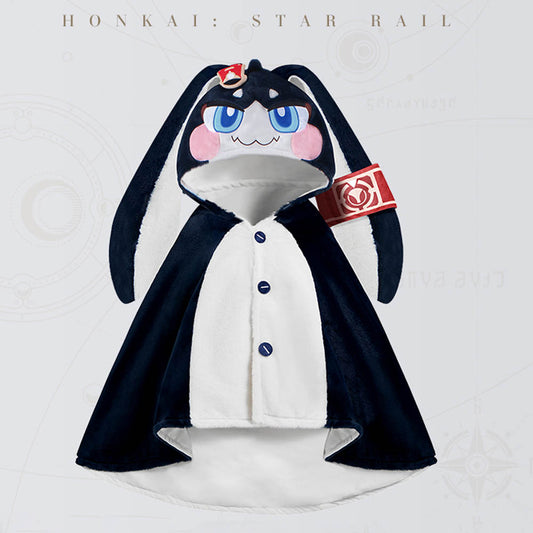 Honkai Star Rail Pom Pom Plush Shawl Blanket