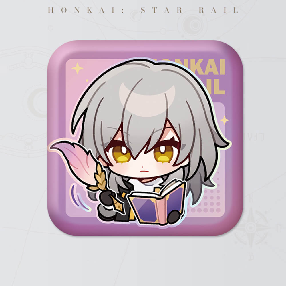 Square Cartoon Badges