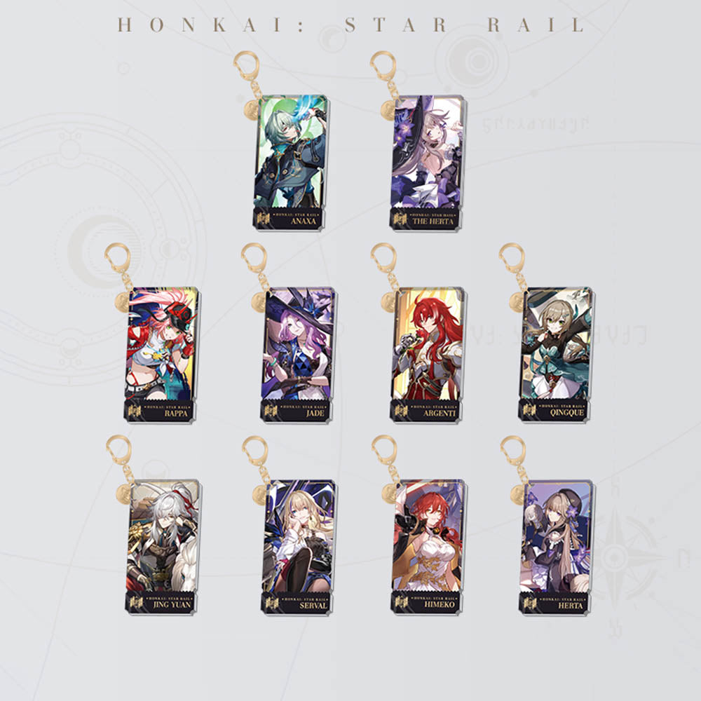 Erudition Path Character Keychain