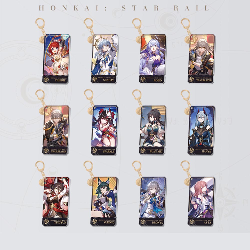 Harmony Path Character Keychain
