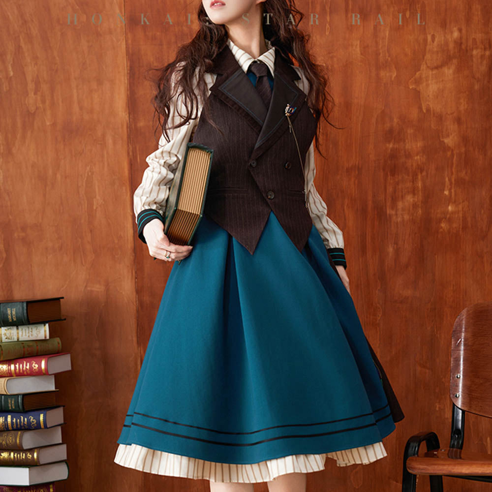 Aventurine Impression Series Dress