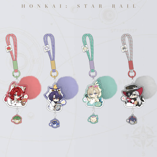 Boys Dormitory Series Q Version Acrylic Keychain