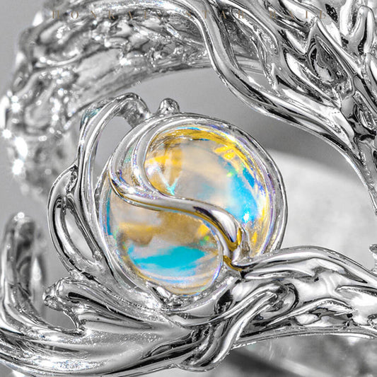 Cosmic Star Series Dan Heng • Imbibitor Lunae Themed Ring