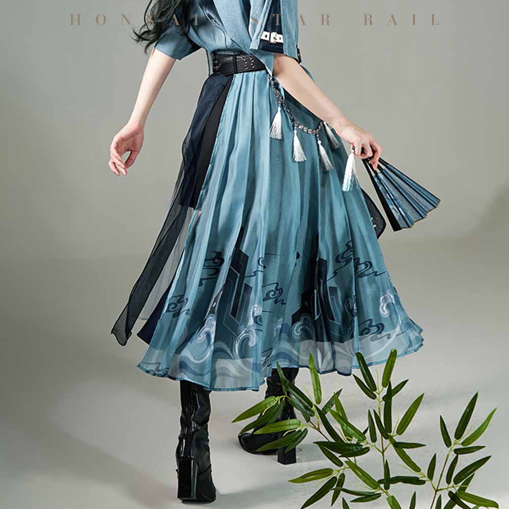 Feixiao Impression Series Maxi Skirt