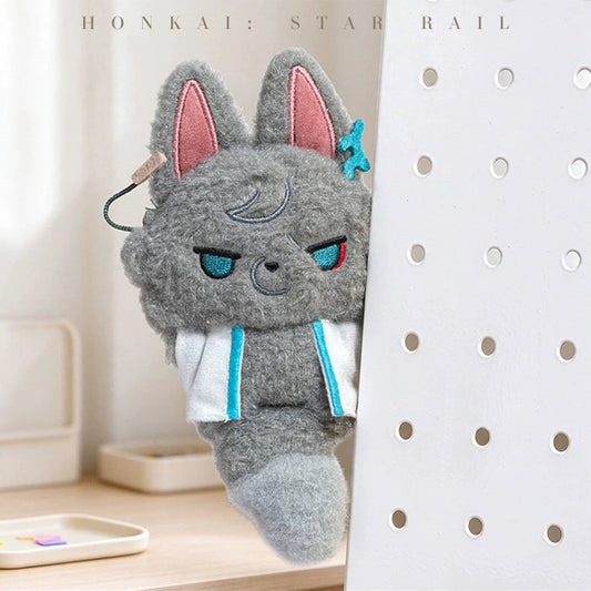Fluffy Across the Blue Series Plush Keychain
