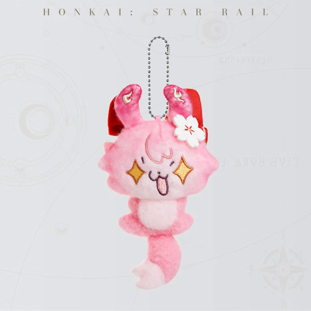 Fluffy Across the Blue Series Plush Keychain