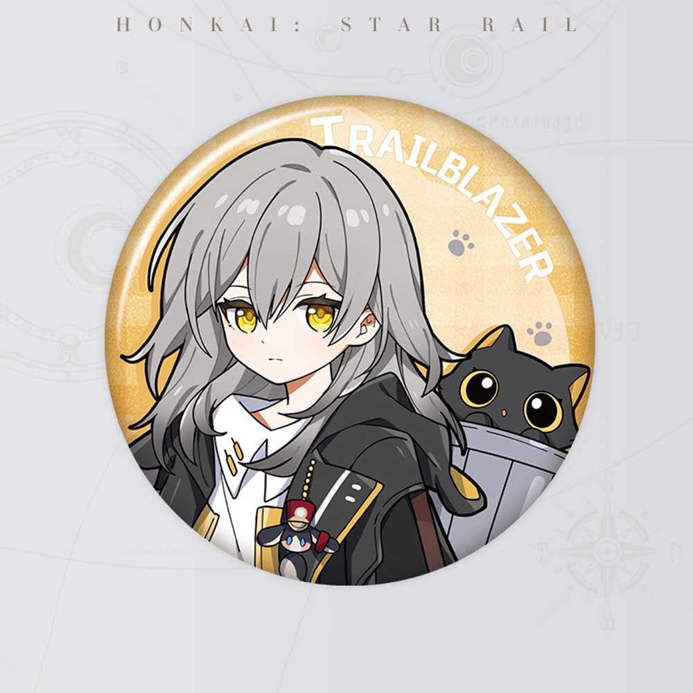 Little Cat Series Tinplate Badge