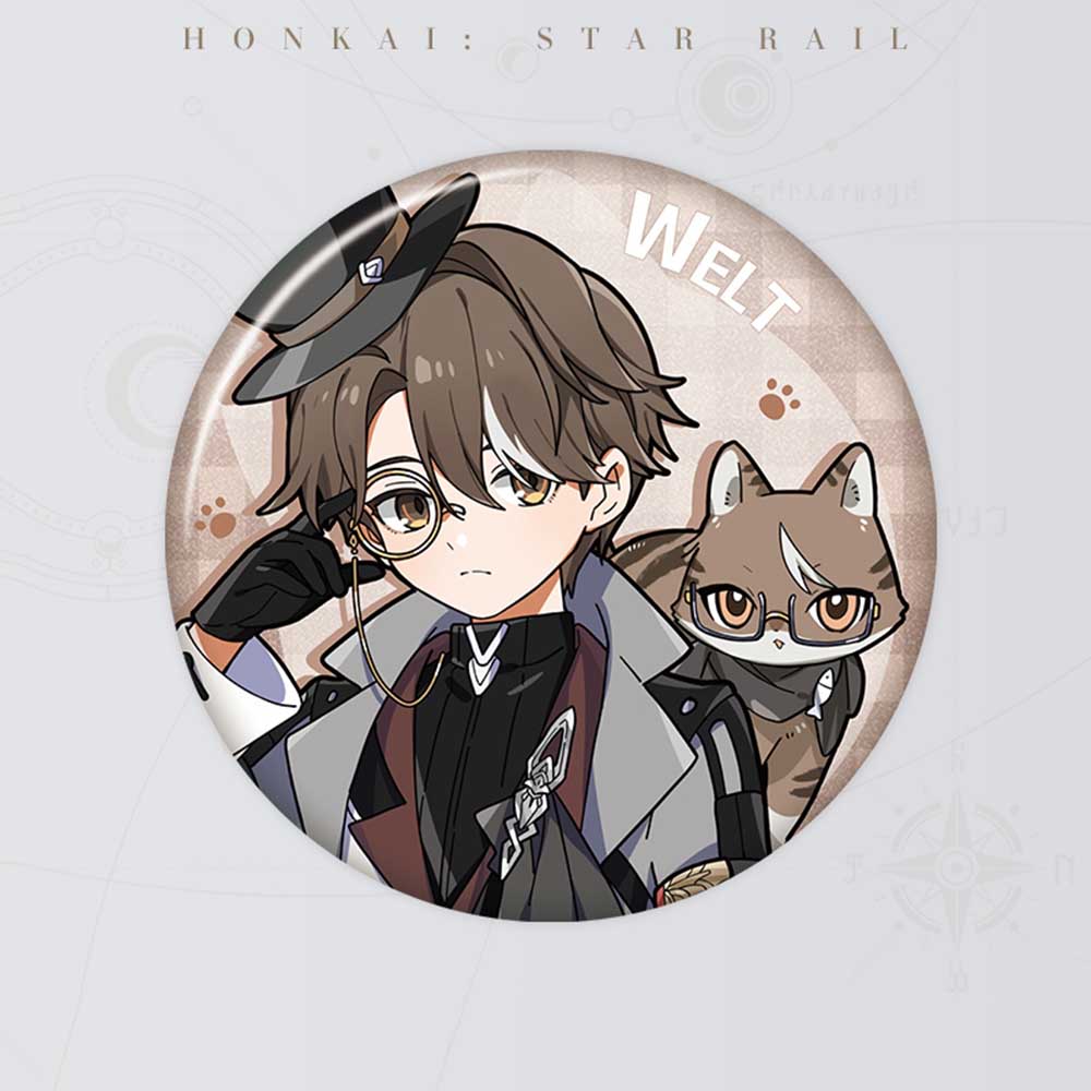 Little Cat Series Tinplate Badge
