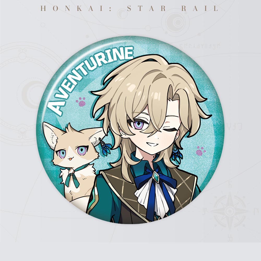 Little Cat Series Tinplate Badge