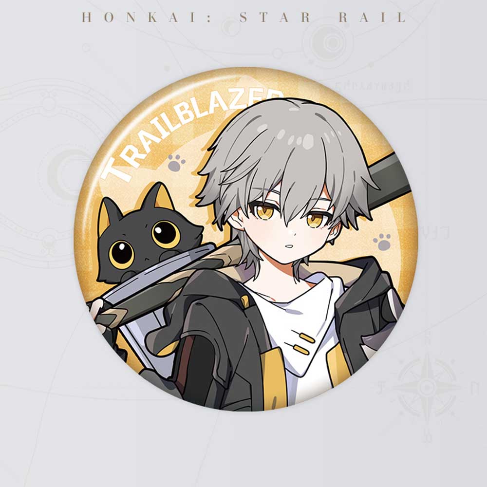 Little Cat Series Tinplate Badge