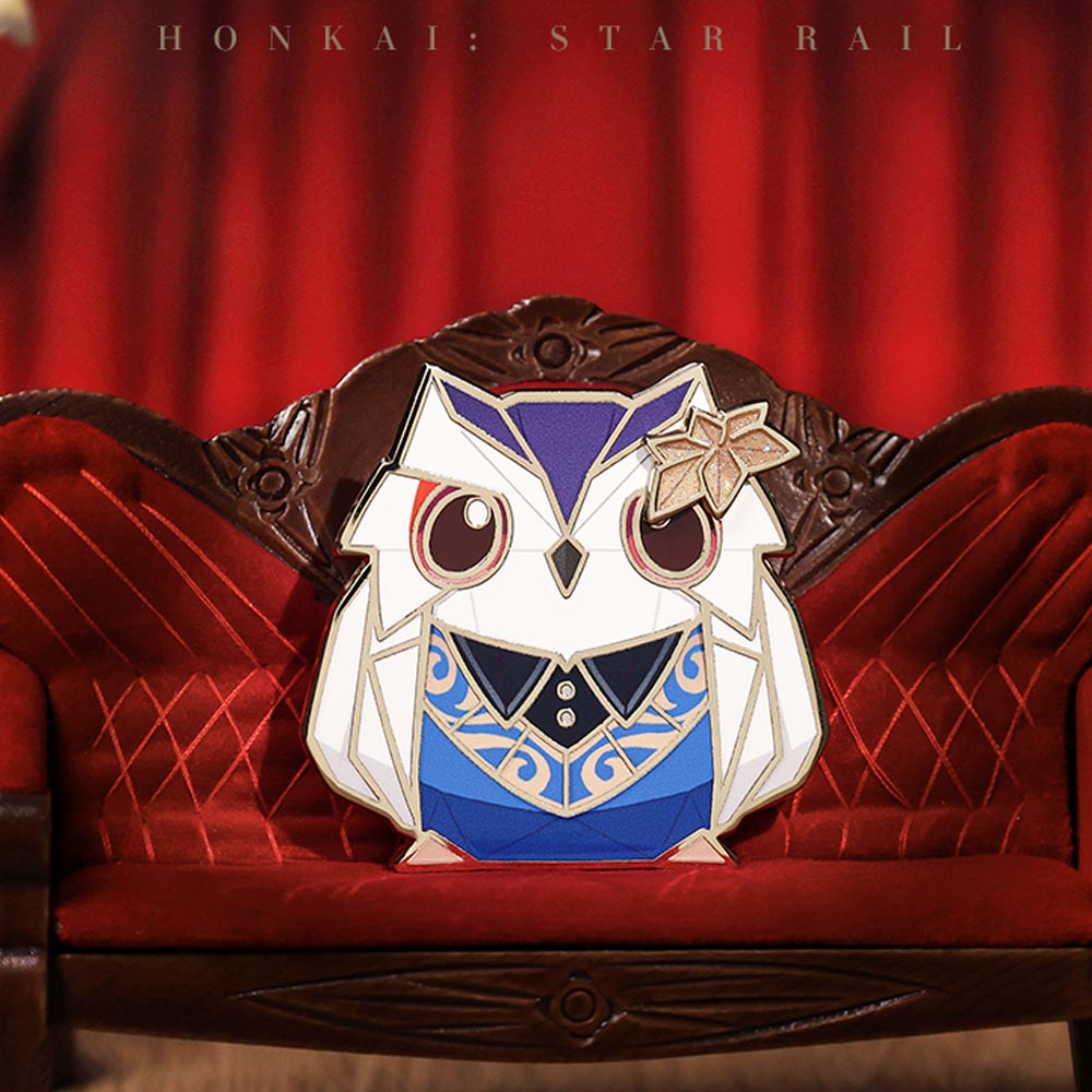 【 Pre order 】Owlbert’s Reception Room Metal Badge