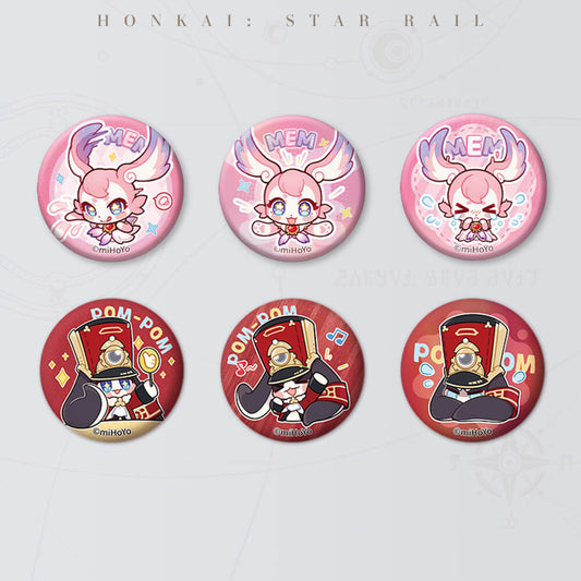 Pom-Pom Gallery Series Mini Tinplate Badge Set