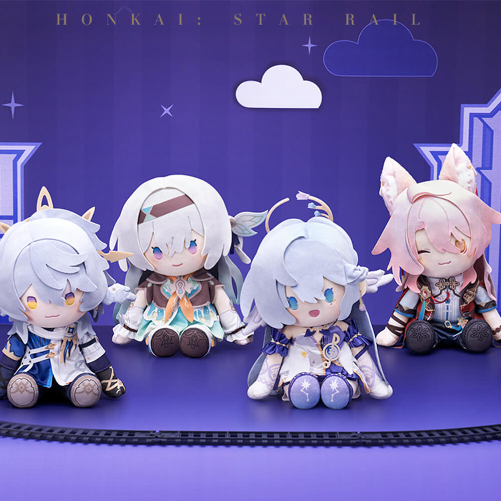 Honkai: Star Rail POTEPOTTE Sitting Plush Dolls Vol. 2 | Sunday/ Firefly/  Robin  Honkai Shop