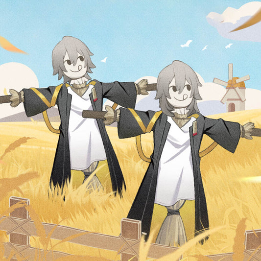 Tailblazer Scarecrow Acrylic Happy Shaker Toy