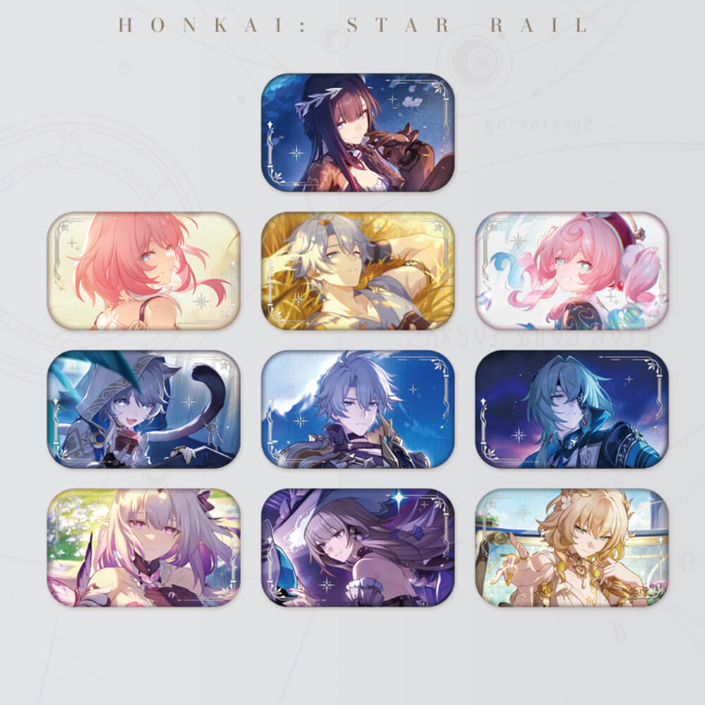 The Memories We Share Series Tinplate Badges