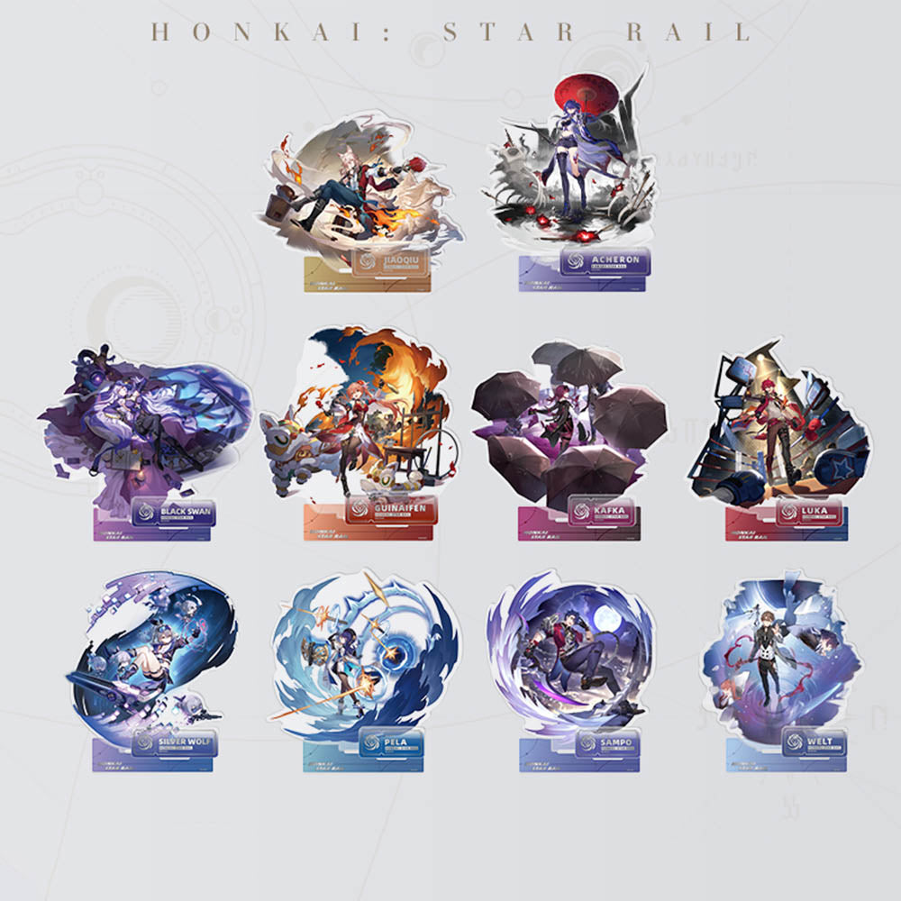 Collectible Honkai: Star Rail Acrylic Stands | Honkai Shop