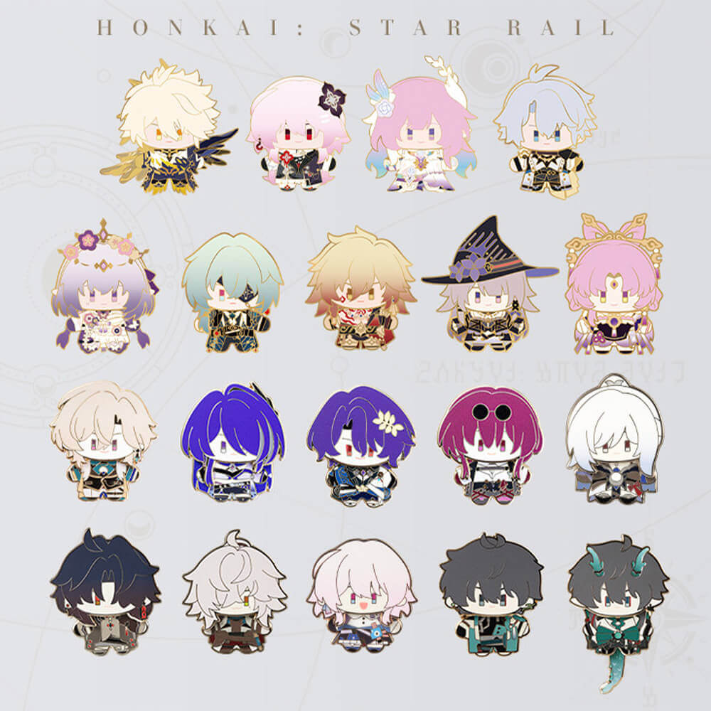 Q version Happy Shake Badge