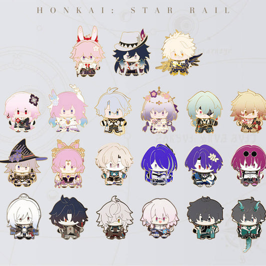 Q version Happy Shake Badge