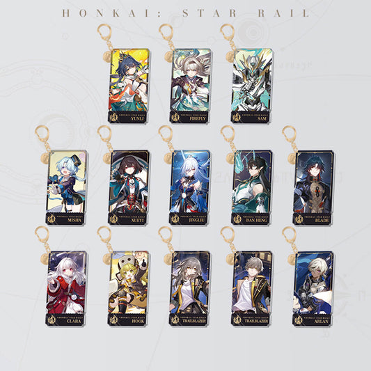 Honkai: Star Rail Official Destruction Path Character Keychain