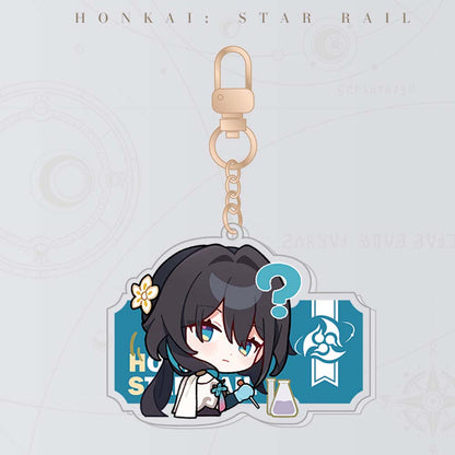 Honkai Star Rail Character Acrylic Pendants 