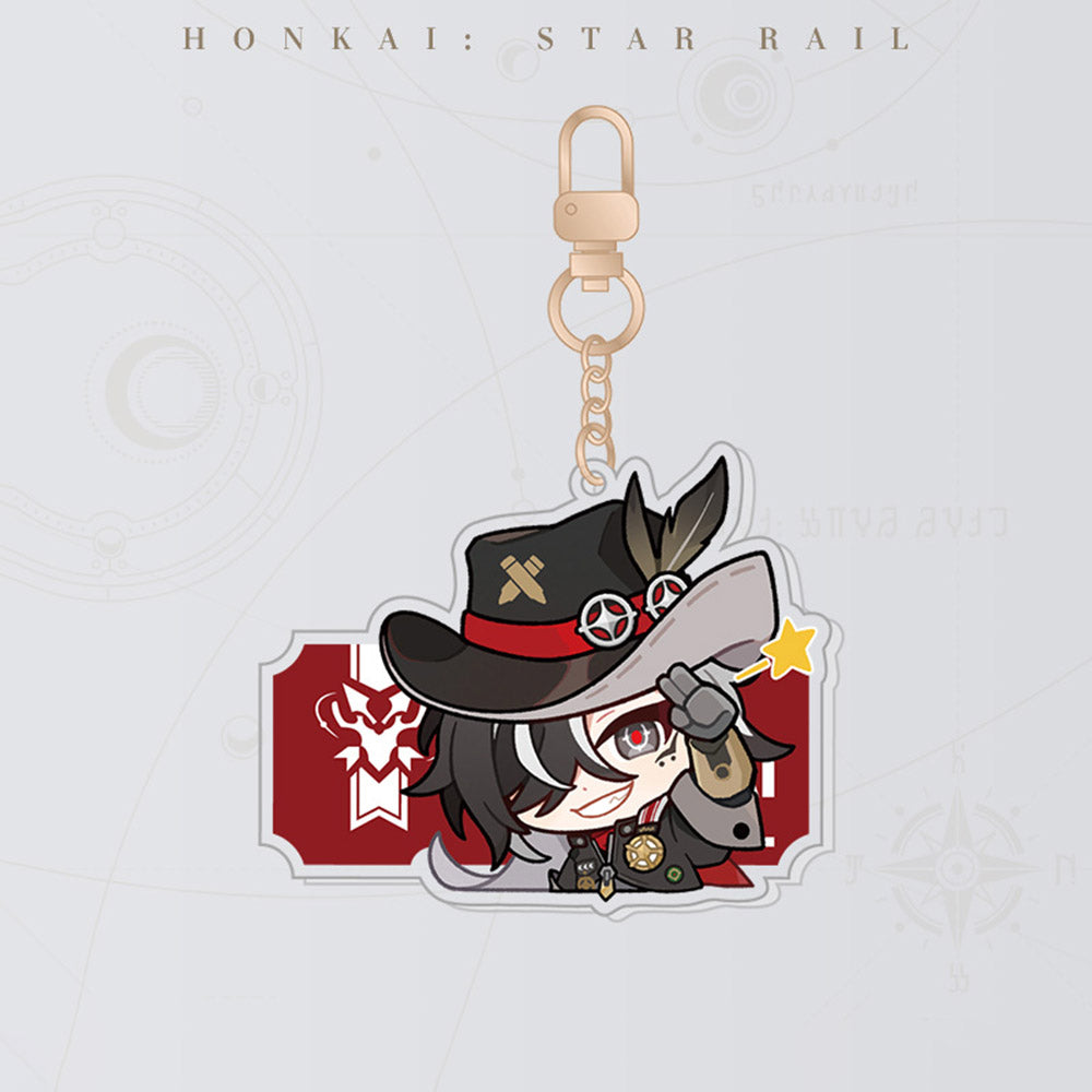 Honkai Star Rail Character Acrylic Pendants 