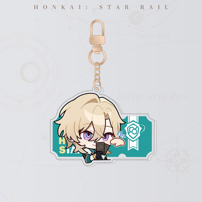 Honkai Star Rail Character Acrylic Pendants 