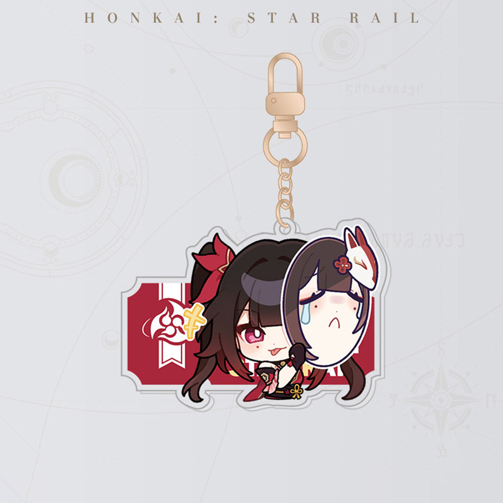 Honkai Star Rail Character Acrylic Pendants 