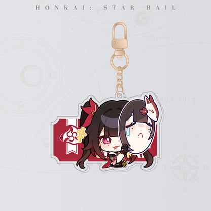 Honkai Star Rail Character Acrylic Pendants 