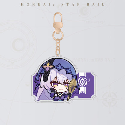 Honkai Star Rail Character Acrylic Pendants 