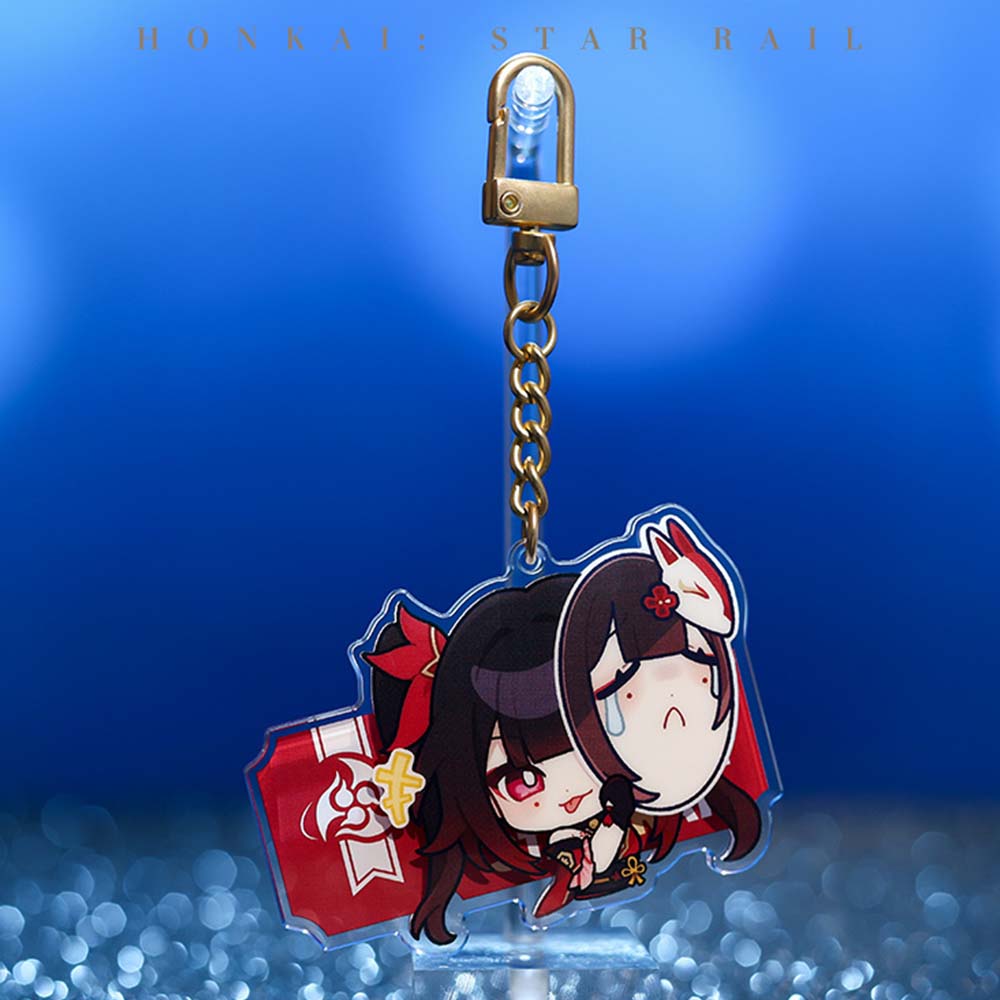 Honkai Star Rail Character Acrylic Pendants 