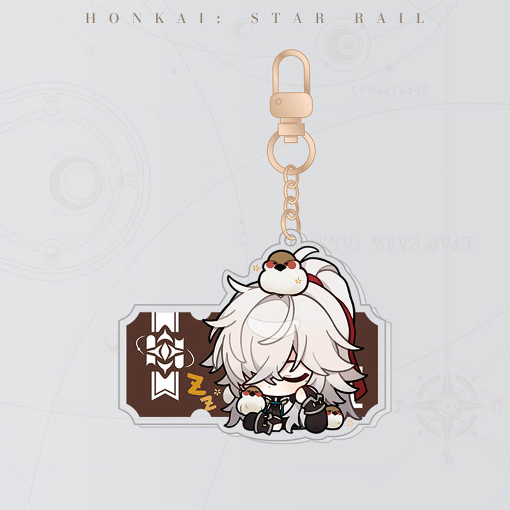 Honkai Star Rail Character Acrylic Pendants | Honkai Merch – Honkai Shop