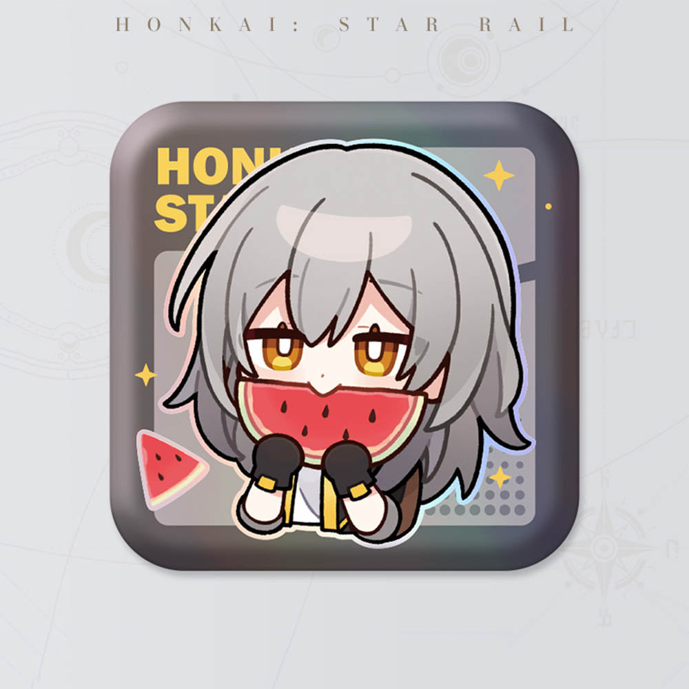 Square Cartoon Badges