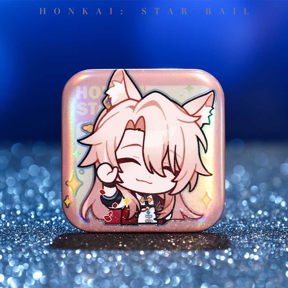 Square Cartoon Badges