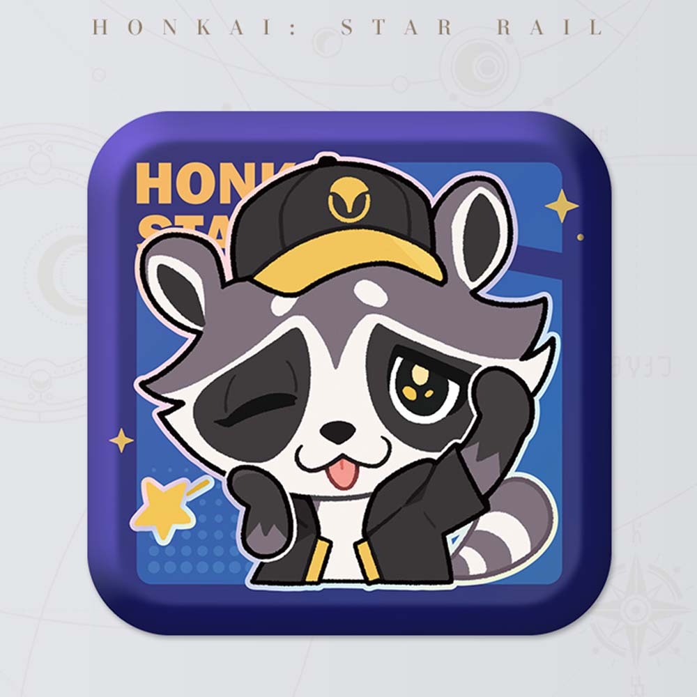 Square Cartoon Badges