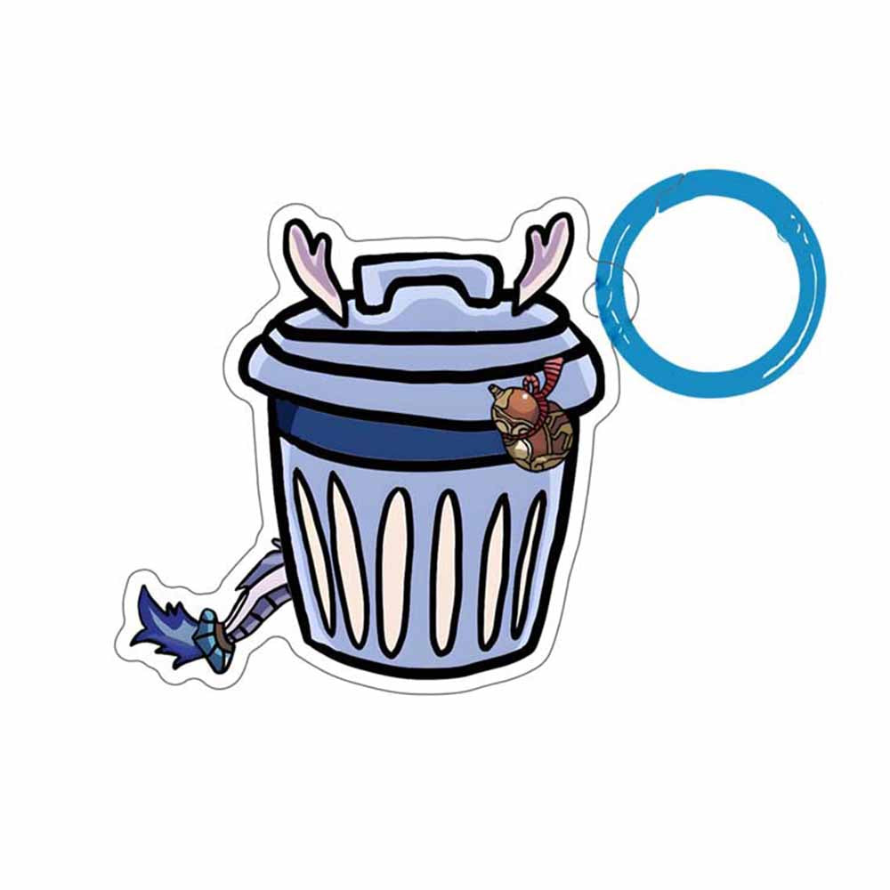 Hatsune Miku Full Recycle Bin, clear trash can, png | PNGEgg