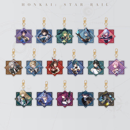 Honkai Star Rail Interstellar Traval Series Keychain