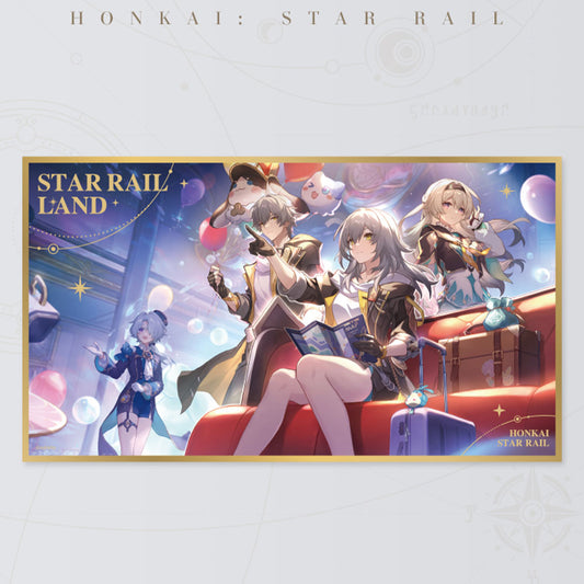 【 Pre order 】Star Rail Land Series Acrylic Colored Paper