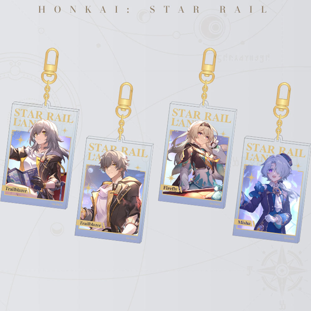 Honkai Star Rail Land Series Acrylic Pendant